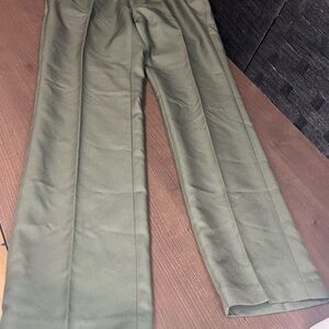 Amazon Essentials Men's Dress Pants Olive Green Slim Fit 29W X 29L